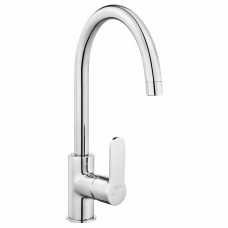 Смеситель для кухни E.C.A. Nita 102118080EX однорычажный хром Смеситель для кухни E.C.A. Nita 102118080EX однорычажный хром